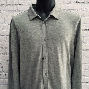 VUORI men’s size large Manhattan button down long sleeve